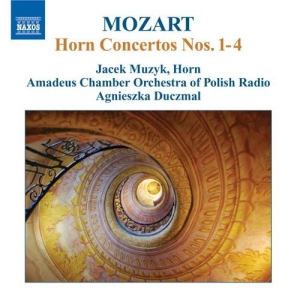 Mozart - Horn Concertos in der Gruppe Externt_Lager / Naxoslager bei Bengans Skivbutik AB (663267)