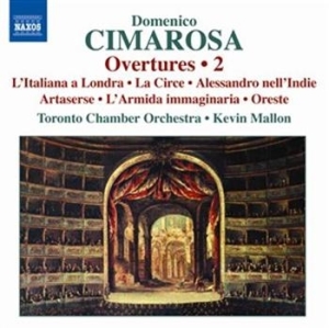 Cimarosa - Overtures Volume 2 in der Gruppe CD bei Bengans Skivbutik AB (663329)