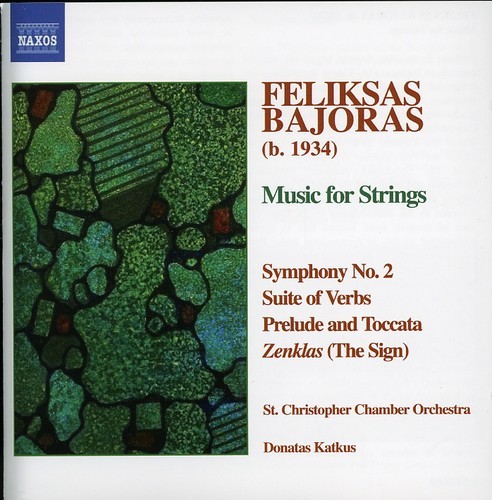 Bajoras - Symphony No. 2 in der Gruppe CD / Klassiskt bei Bengans Skivbutik AB (663331)