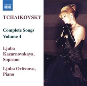 Tchaikovsky - Songs Volume 4 in der Gruppe Externt_Lager / Naxoslager bei Bengans Skivbutik AB (663332)
