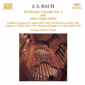 Bach Johann Sebastian - Kirnberger Chorales Vol 1 in der Gruppe CD bei Bengans Skivbutik AB (663874)