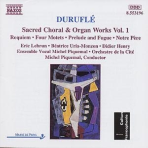 Durufle Maurice - Sacred Choral & Organ Works 1 in der Gruppe CD bei Bengans Skivbutik AB (663878)