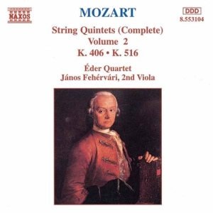 Mozart Wolfgang Amadeus - String Quintets Vol 2 in der Gruppe Externt_Lager / Naxoslager bei Bengans Skivbutik AB (663880)