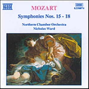 Mozart Wolfgang Amadeus - Symphonies Nos 15-18 in der Gruppe CD bei Bengans Skivbutik AB (663884)