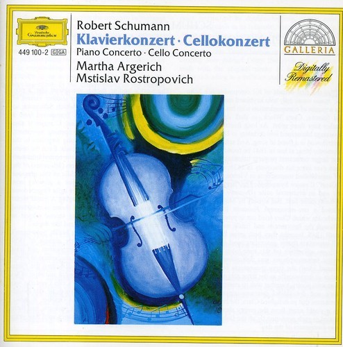 Schumann - Pianokonsert & Cellokonsert in der Gruppe CD / Klassiskt bei Bengans Skivbutik AB (664248)