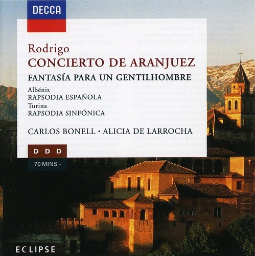 Rodrigo - Concierto De Aranjuez in der Gruppe CD / Klassiskt bei Bengans Skivbutik AB (665004)