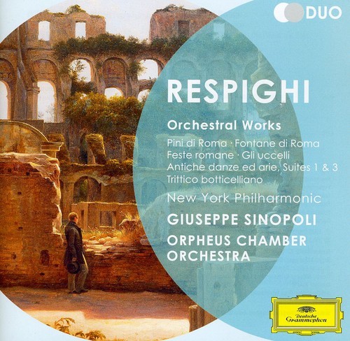 Respighi - Roms Pinjer/Roms Fontäner in der Gruppe CD / Klassiskt bei Bengans Skivbutik AB (665170)