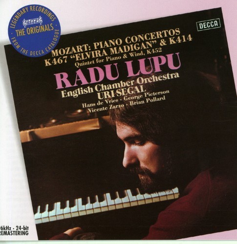 Mozart - Pianokonsert 12 & 21 in der Gruppe CD / Klassiskt bei Bengans Skivbutik AB (665545)