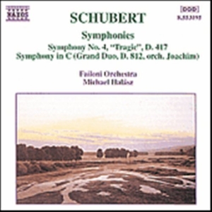 Schubert Franz - Symphony 4 in der Gruppe Externt_Lager / Naxoslager bei Bengans Skivbutik AB (666078)