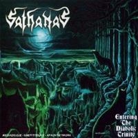 Sathanas - Entering The Diabolic Trinity in der Gruppe CD / Hårdrock bei Bengans Skivbutik AB (666104)