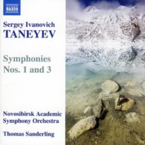 Taneyev - Symphonies 1 & 3 in der Gruppe Externt_Lager / Naxoslager bei Bengans Skivbutik AB (667410)