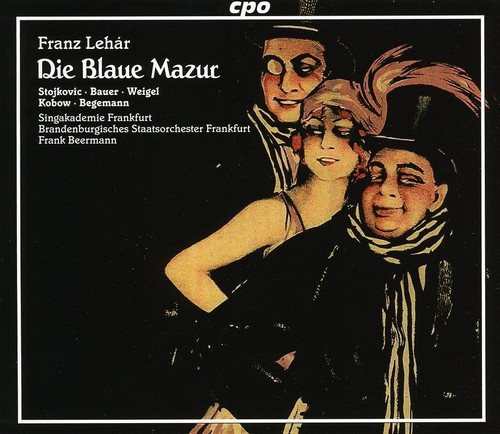 Franz Lehár - Die Blaue Mazur in der Gruppe CD / Klassiskt bei Bengans Skivbutik AB (667580)