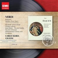 Carlo Maria Giulini - Verdi: Requiem & Four Sacred P in der Gruppe CD / Klassiskt bei Bengans Skivbutik AB (669084)