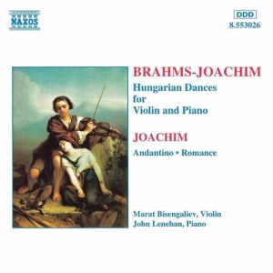 Brahms/Joachim - Hungary Dances For Violin & Pi in der Gruppe CD bei Bengans Skivbutik AB (669169)