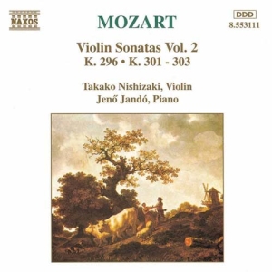 Mozart Wolfgang Amadeus - Violin Sonatas Vol 2 in der Gruppe Externt_Lager / Naxoslager bei Bengans Skivbutik AB (669175)