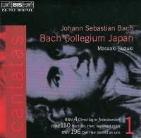 Bach Johann Sebastian - Cantatas Vol 1 in der Gruppe Externt_Lager / Naxoslager bei Bengans Skivbutik AB (669388)