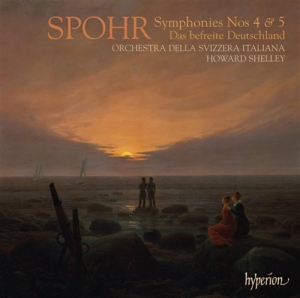 Spohr - Symphonies 4 & 5 in der Gruppe Externt_Lager / Naxoslager bei Bengans Skivbutik AB (670034)