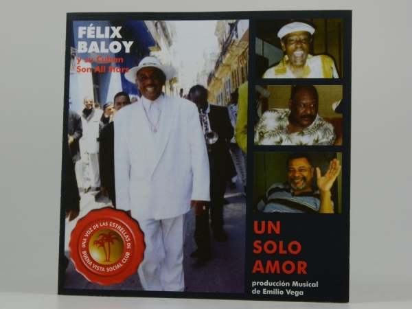 Baloy Felix - Un Solo Amor in der Gruppe CD / Bestseller bei Bengans Skivbutik AB (670174)