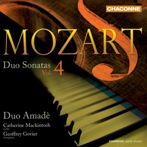 Mozart - Duo Sonatas Vol 4 in der Gruppe CD / Klassiskt bei Bengans Skivbutik AB (670336)