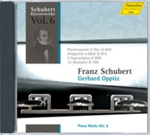 Schubert - Piano Works Vol 6 in der Gruppe Externt_Lager / Naxoslager bei Bengans Skivbutik AB (670512)
