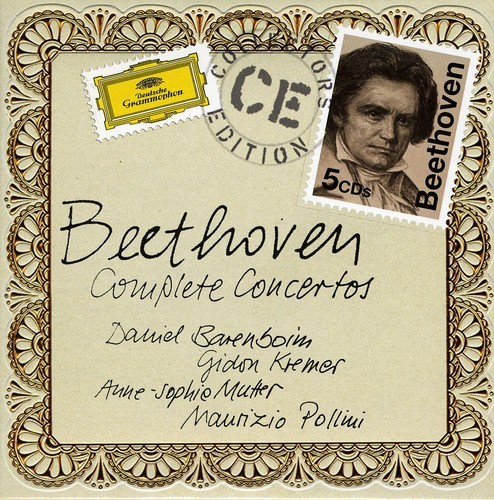 Beethoven - Konserter Samtl - Collectors Ed in der Gruppe CD / Klassiskt bei Bengans Skivbutik AB (670567)