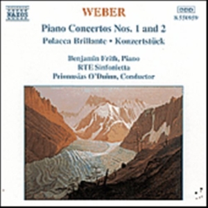 Weber Carl Maria Von - Piano Concertos Nos 1 & 2 in der Gruppe CD bei Bengans Skivbutik AB (670754)