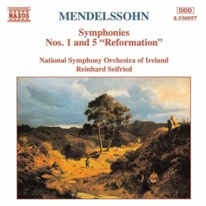 Mendelssohn Felix - Symphonies Nos 1 & 5 in der Gruppe Externt_Lager / Naxoslager bei Bengans Skivbutik AB (670756)