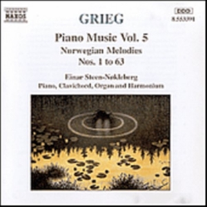 Grieg Edvard - Piano Music Vol 5 in der Gruppe Externt_Lager / Naxoslager bei Bengans Skivbutik AB (670757)