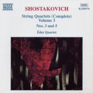 Shostakovich Dmitry - String Quartets 3 & 5 in der Gruppe CD bei Bengans Skivbutik AB (670758)