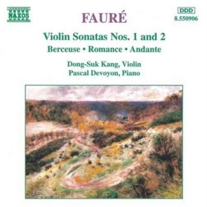 Faure Gabriel - Violin Sonatas Nos 1 & 2 in der Gruppe CD bei Bengans Skivbutik AB (670763)