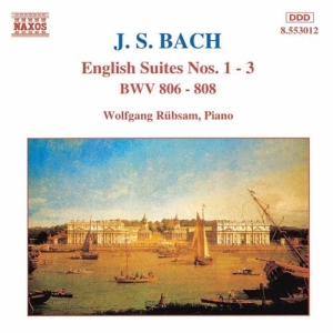 Bach Johann Sebastian - English Suites 1-3 in der Gruppe Externt_Lager / Naxoslager bei Bengans Skivbutik AB (670765)