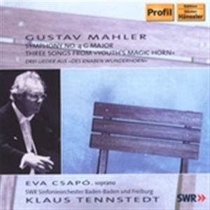 Mahler - Symphony No 4, 3 Wunderhorn-Li in der Gruppe Externt_Lager / Naxoslager bei Bengans Skivbutik AB (670797)