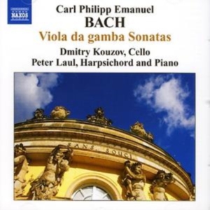 Cpe Bach - Sonatas For Viola Da Gamba in der Gruppe Externt_Lager / Naxoslager bei Bengans Skivbutik AB (670872)