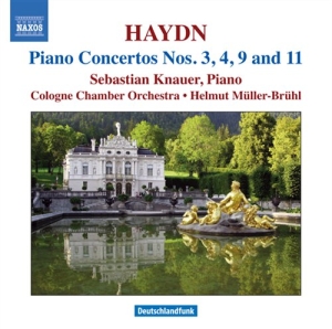 Haydn - Piano Concertos Nos. 3, 4, 9 & 11 in der Gruppe Externt_Lager / Naxoslager bei Bengans Skivbutik AB (671436)