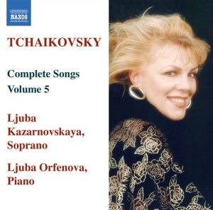 Tchaikovsky - Songs Volume 5 in der Gruppe Externt_Lager / Naxoslager bei Bengans Skivbutik AB (671503)