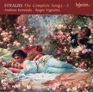 Richard Strauss - The Complete Songs Vol 3 in der Gruppe Externt_Lager / Naxoslager bei Bengans Skivbutik AB (671709)