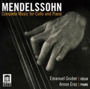 Mendelssohn - Complete Music For Cello And Piano in der Gruppe Externt_Lager / Naxoslager bei Bengans Skivbutik AB (672021)