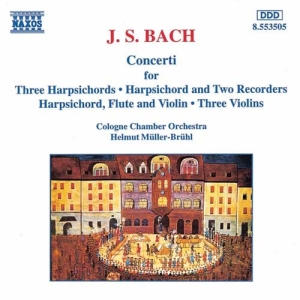 Bach Johann Sebastian - Concertos For Harpsichord in der Gruppe Externt_Lager / Naxoslager bei Bengans Skivbutik AB (672300)