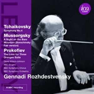 Tchaikovsky - Symphony No 4 in der Gruppe CD bei Bengans Skivbutik AB (672420)