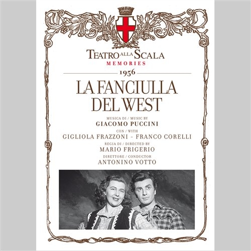 Puccini - La Fanciulla Del West in der Gruppe CD / Bestseller bei Bengans Skivbutik AB (672553)