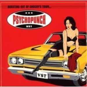 Psychopunch - Bursting Out Of Chuckys Town in der Gruppe CD / Pop-Rock,Svensk Musik bei Bengans Skivbutik AB (672654)