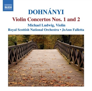 Dohnanyi - Violin Concertos Nos. 1 & 2 in der Gruppe Externt_Lager / Naxoslager bei Bengans Skivbutik AB (672847)