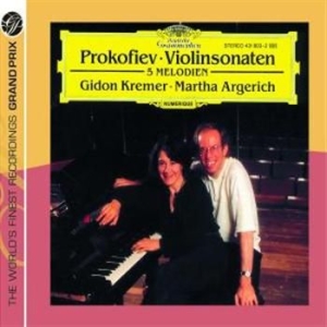 Prokofjev - Violinsonater in der Gruppe CD / Klassiskt bei Bengans Skivbutik AB (672889)