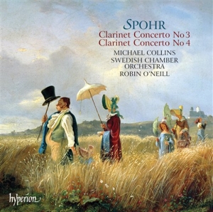 Spohr - Clarinet Concertos Nos 3&4 in der Gruppe Externt_Lager / Naxoslager bei Bengans Skivbutik AB (673001)