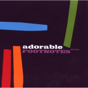 Adorable - Footnotes - Best Of (92-94) in der Gruppe CD bei Bengans Skivbutik AB (673112)