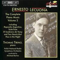 Lecuona Ernesto - Complete Piano Music Vol 2 in der Gruppe CD bei Bengans Skivbutik AB (673140)
