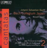 Bach Johann Sebastian - Cantatas Vol 2 in der Gruppe Externt_Lager / Naxoslager bei Bengans Skivbutik AB (673146)