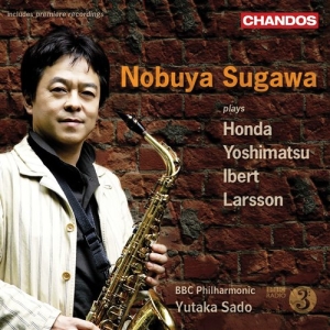 Larsson / Ibert / Honda - Saxophone Concertos in der Gruppe Externt_Lager / Naxoslager bei Bengans Skivbutik AB (673459)