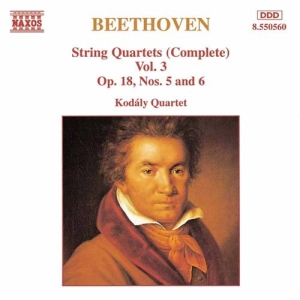 Beethoven Ludwig Van - String Quartets Vol 3 in der Gruppe CD bei Bengans Skivbutik AB (674688)
