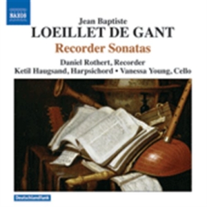 Loeillet - Sonatas Or Solos For A Flute in der Gruppe Externt_Lager / Naxoslager bei Bengans Skivbutik AB (674705)